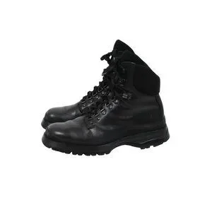 Prada Mens Combat Boots Size US 9.5 UK 8.5 Black Leather Lace Up Hook Eye Hiking Prada | Shoes | Prada Mens Combat Boots Size Us 95 Uk 85  main image 3
